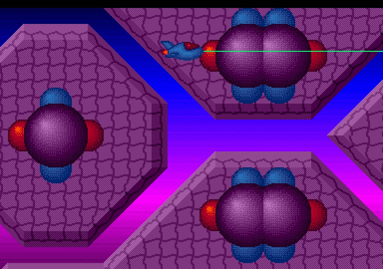 Spaceship atari screenshot